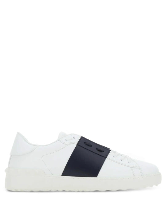 Open Sneakers In Calf Leather