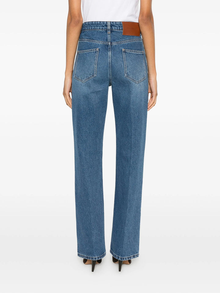 Victoria Beckham Straight leg - Blue | be85faae90be7846eae48ea659ac2014d939da5a