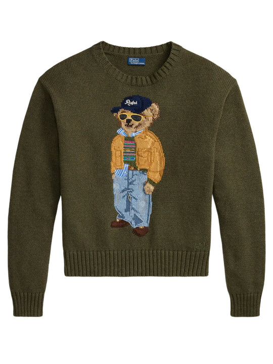 Polo Bear Cotton Sweater