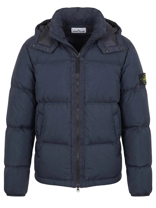 Tear-Resistan Down Jacket With Detachable Hood
