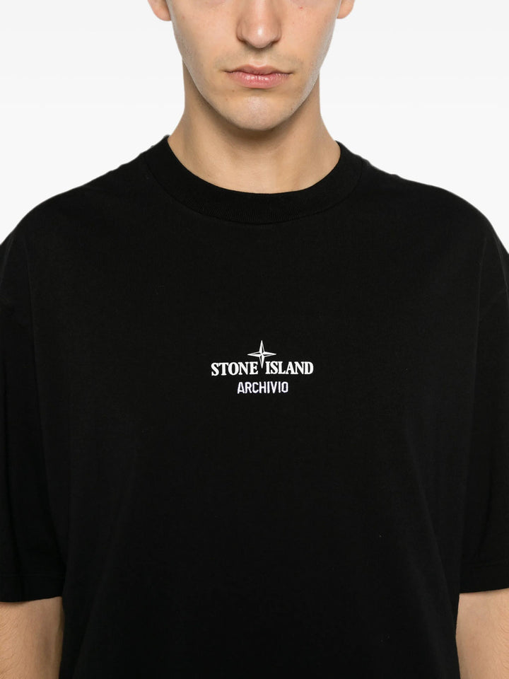Stone Island T-shirts - Black | 5d1fde420c4f23ab80655e406db460fda308f107