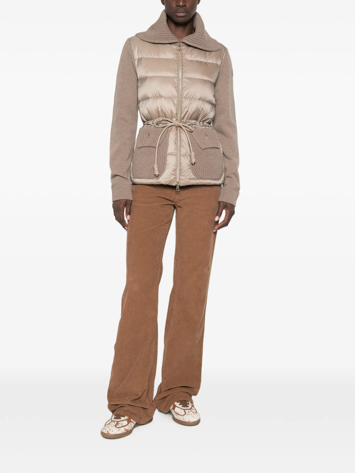 Moncler Down jackets - Nude & Neutrals | b3635318da57a8b0ddf1818ce81ecaccad02b90c