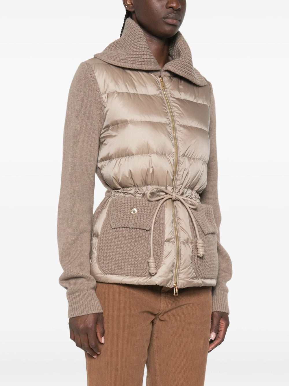 Moncler Down jackets - Nude & Neutrals | e1144f4252afba2652f0386f16e7afacf93d671f