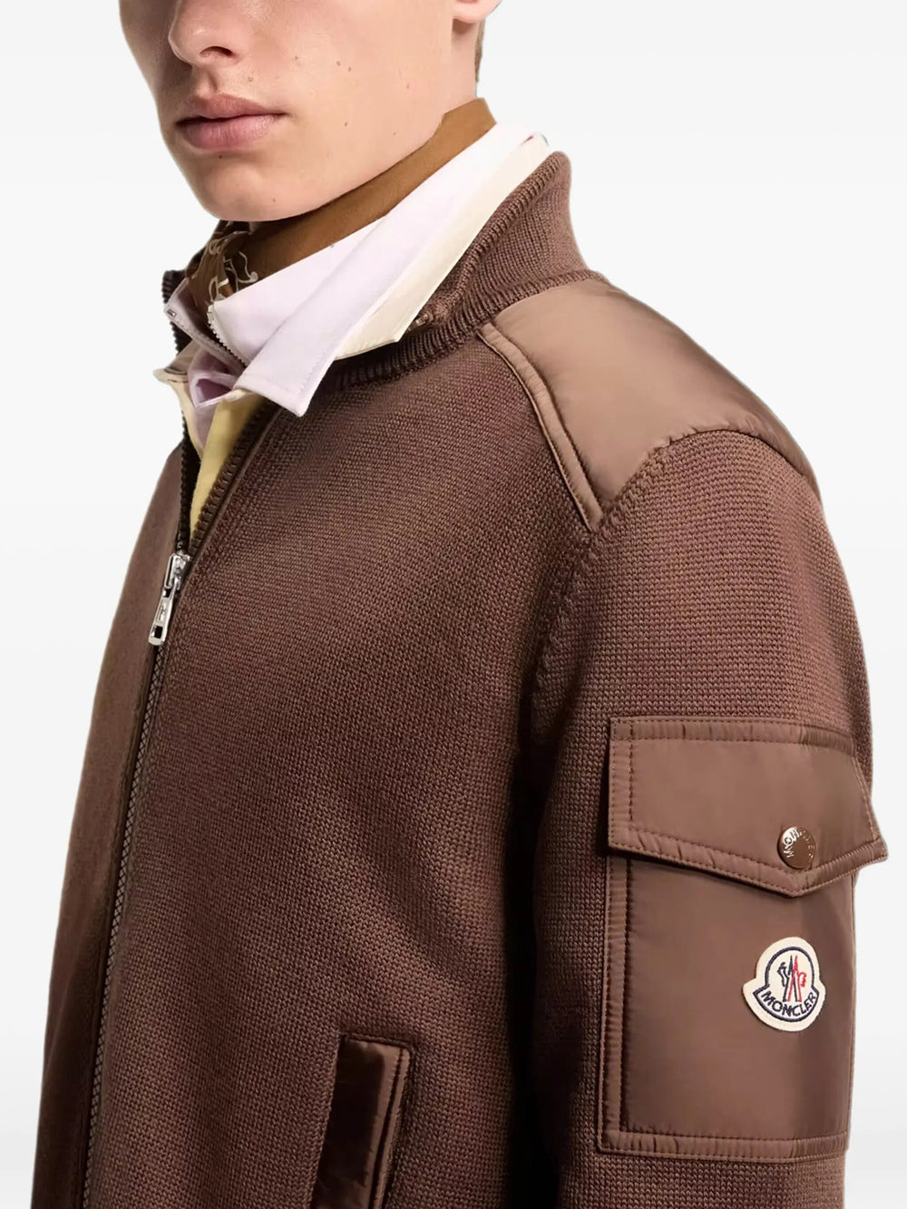 Moncler Cardigan - Brown | e7a20401d95d636726eb7e07c75e694eaacd3411