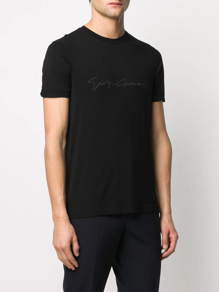Giorgio Armani T-shirts - Black | 8b10a9a76d1cf3eccac9a5d0b2ca7d05148ebf10