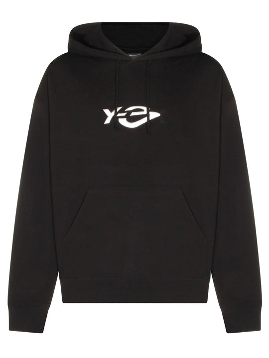 Liquid Logo Y-3 Hoodie In French Terry