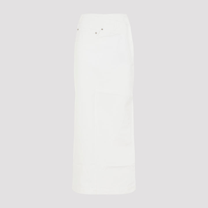 Loewe Midi skirts - White | acf60bedcc7aa2a197c7ca6c56bd179e92e3f21e