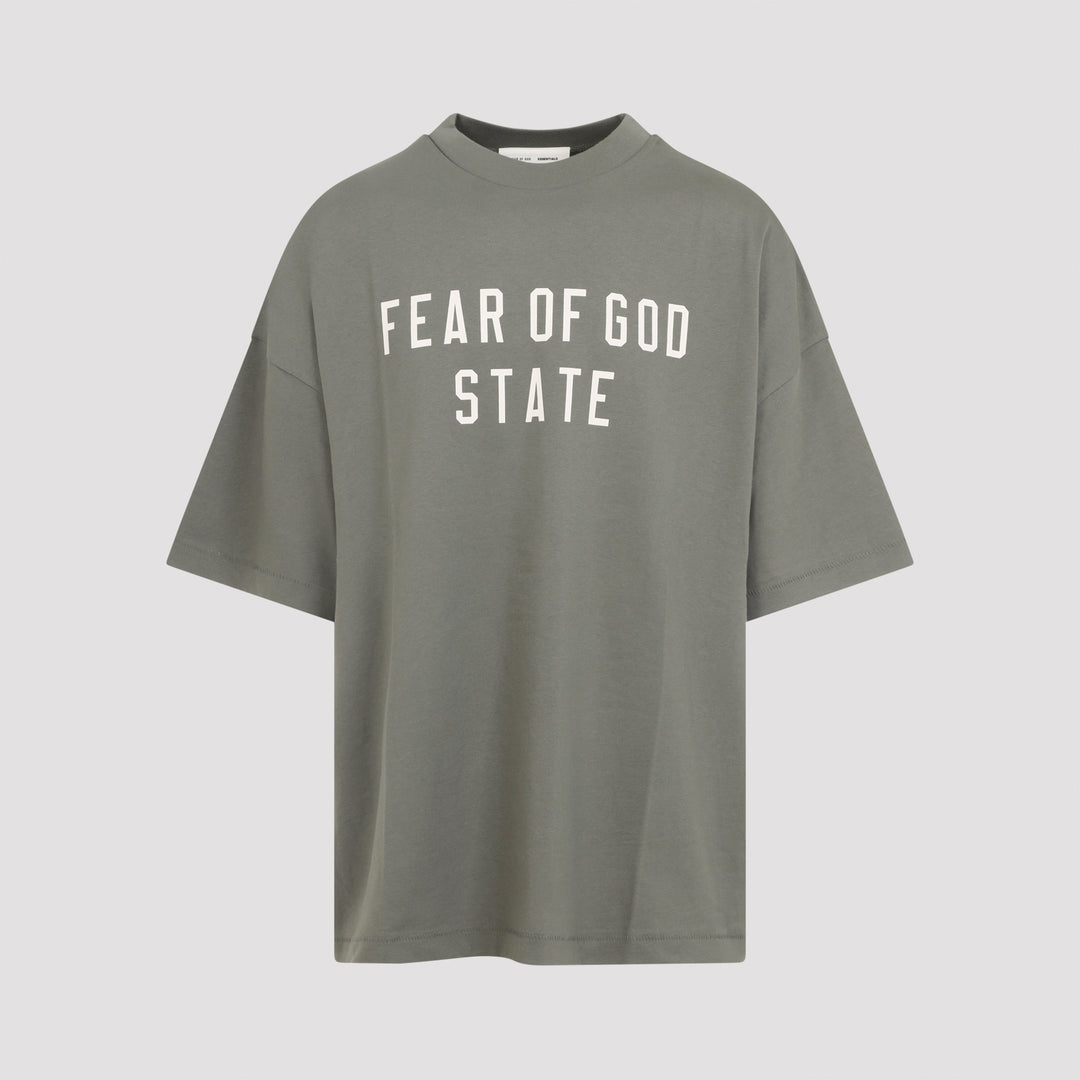 Fear Of God Essentials T-shirts - Green | 1f44e1b2b6333f6ef13336597927ce7064e5d881
