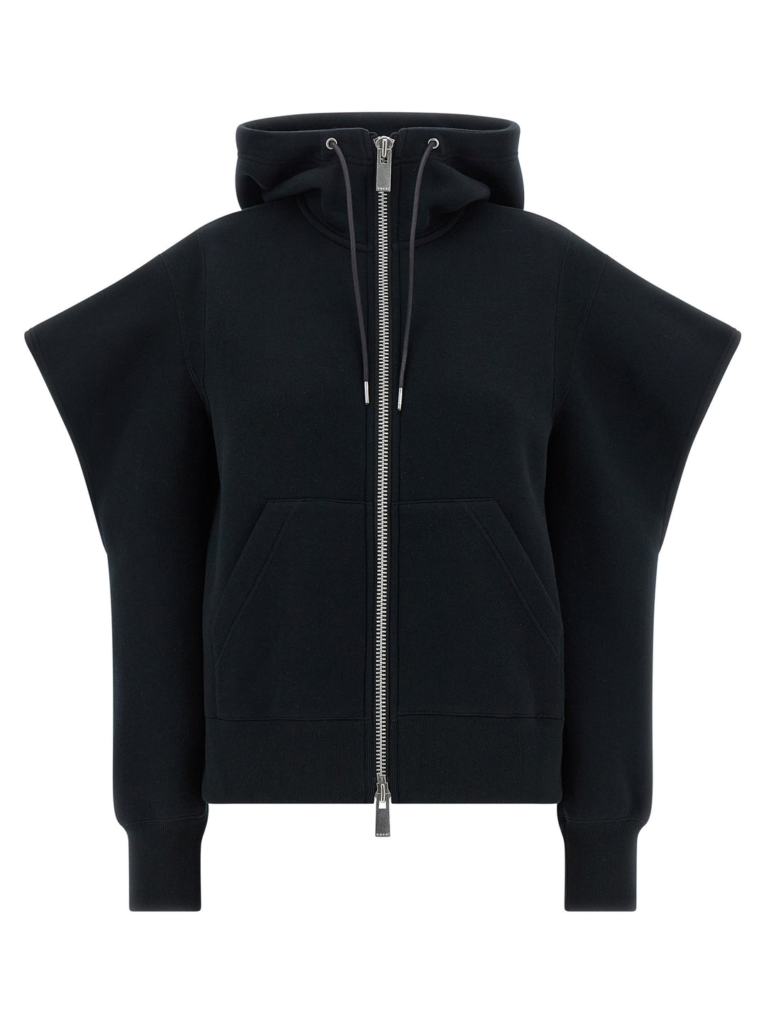 Sacai Sponge Sweatshirt - Black | 134295a9189b032a9690674d7c3b91de953a6e63