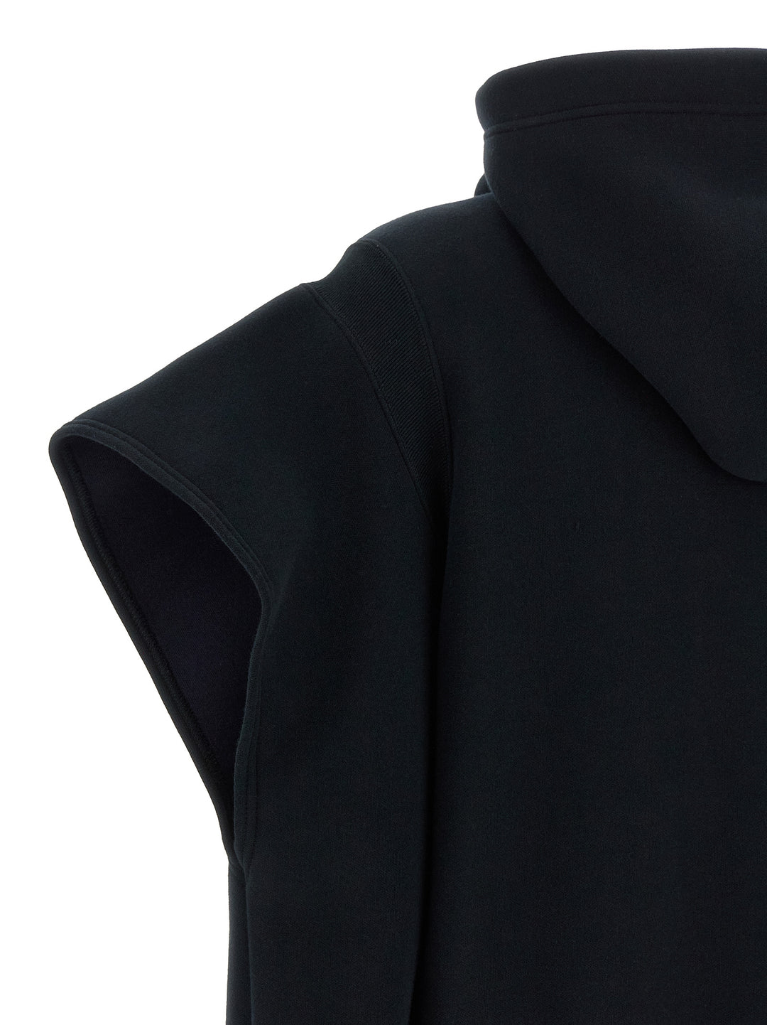 Sacai Sponge Sweatshirt - Black | 37a411bc4e6bde5f73502a92f569faaf6e853e93