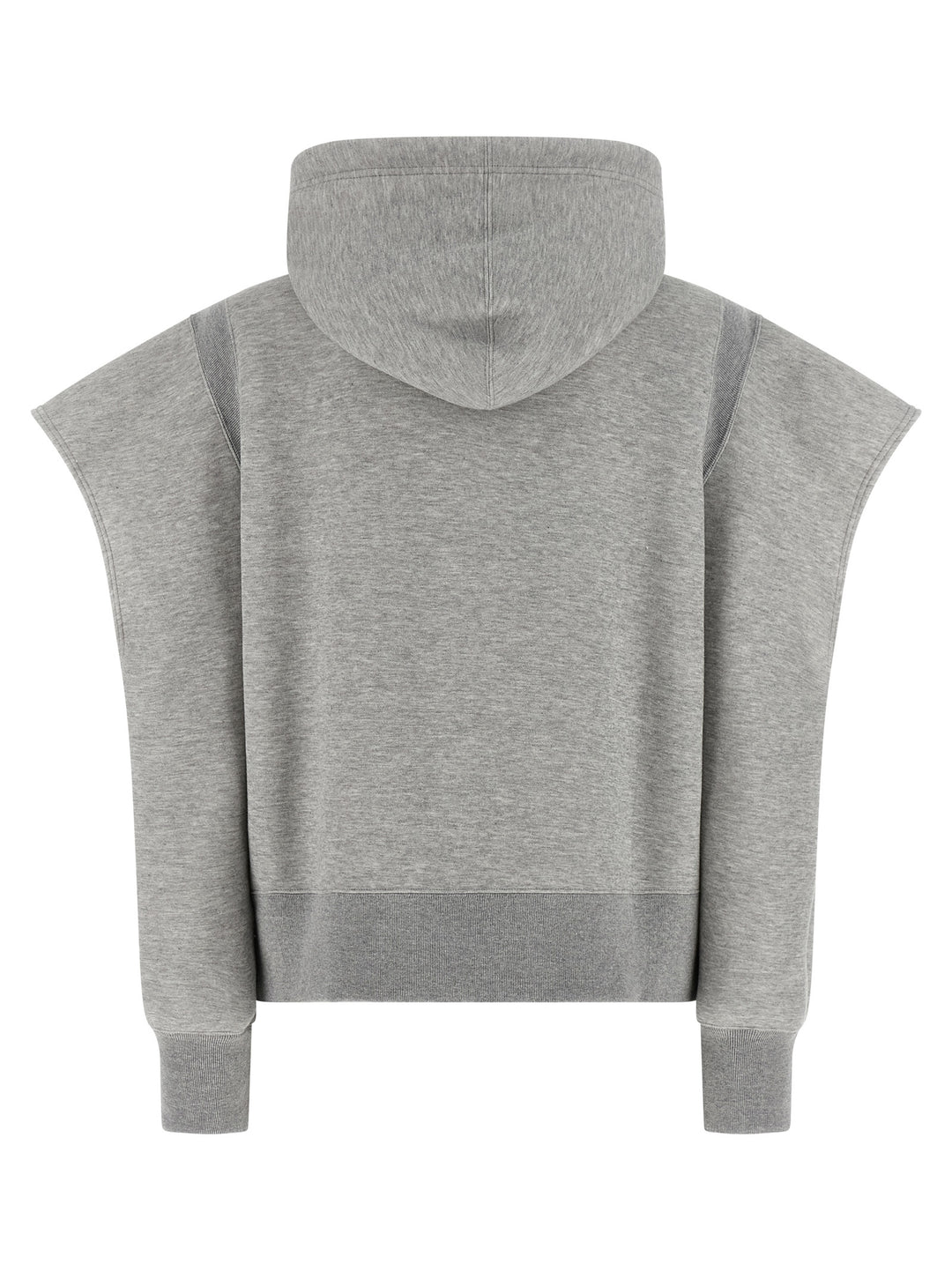 Sacai Sponge Sweatshirt - Gray | f4268ad10593c6ee6c94410c8df16f6f36c5bcb1