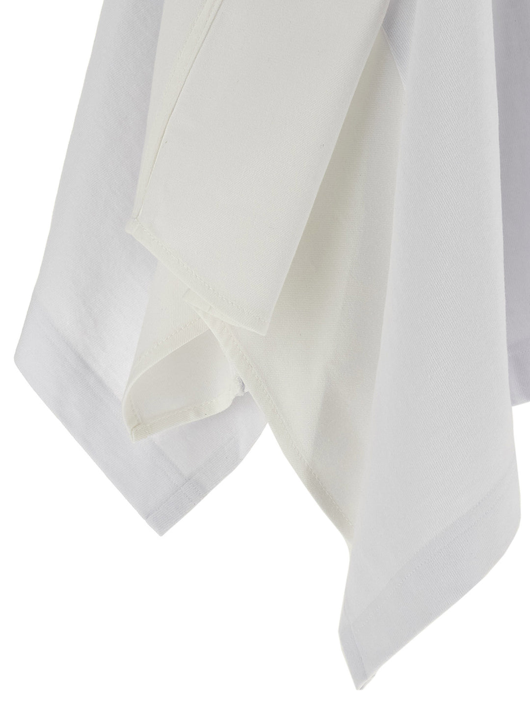 Sacai Denim Insert T-shirt - White | e0b3e2ae2dade941ac3d168a9d98096938e507c9
