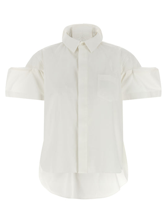 Poplin Shirt Shirt And Blouse White