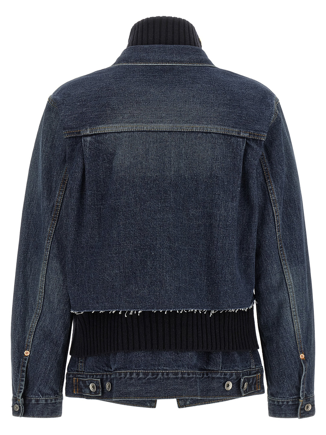 Sacai Hybrid Jacket Puffer Jackets - Blue | 5b0d1391371ac36fdff417f9a092a7fdea32a20d