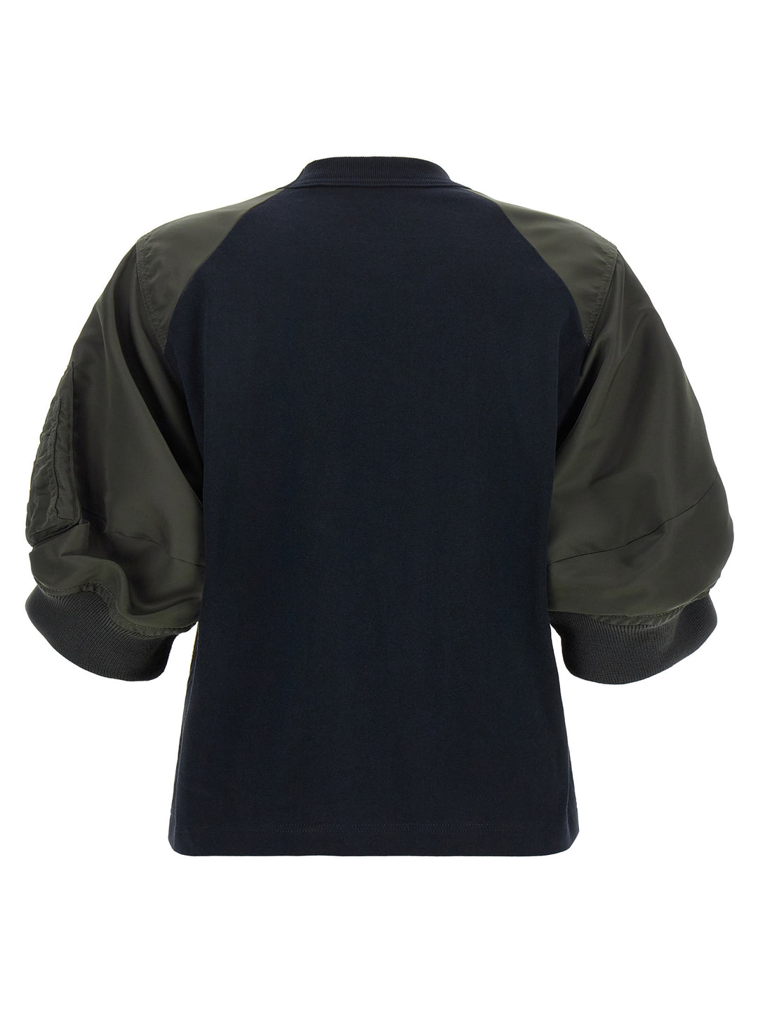 Sacai Hybrid T-shirt - Blue | 5cc6cd09952a7a40f75edf54852f3fa993d5aa0c