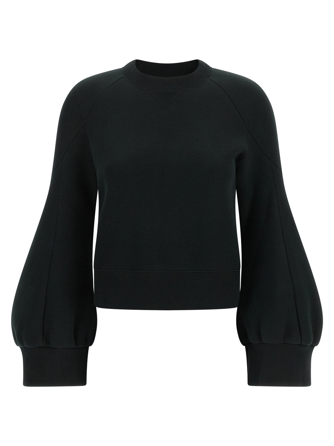 Sacai Balloon Sleeve Sweatshirt - Black | 3924c5efe6a95dab8756fbae854d2f629470326d