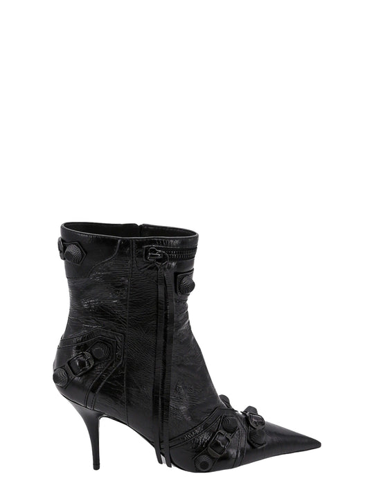 Patent Leather Ankle Boots