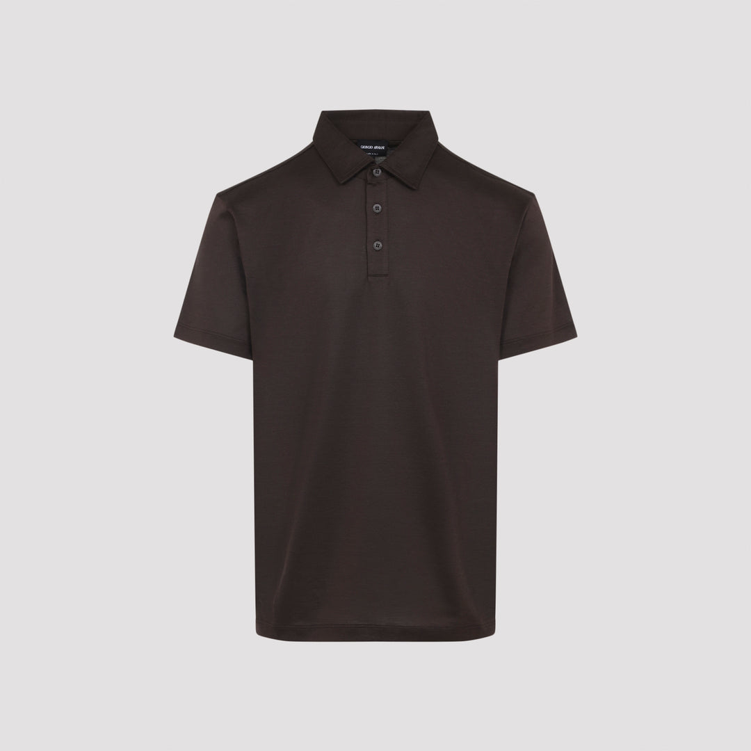 Giorgio Armani Polo - Brown | e4c34b0a2bd61d62543c9499f44953e4a63959ce
