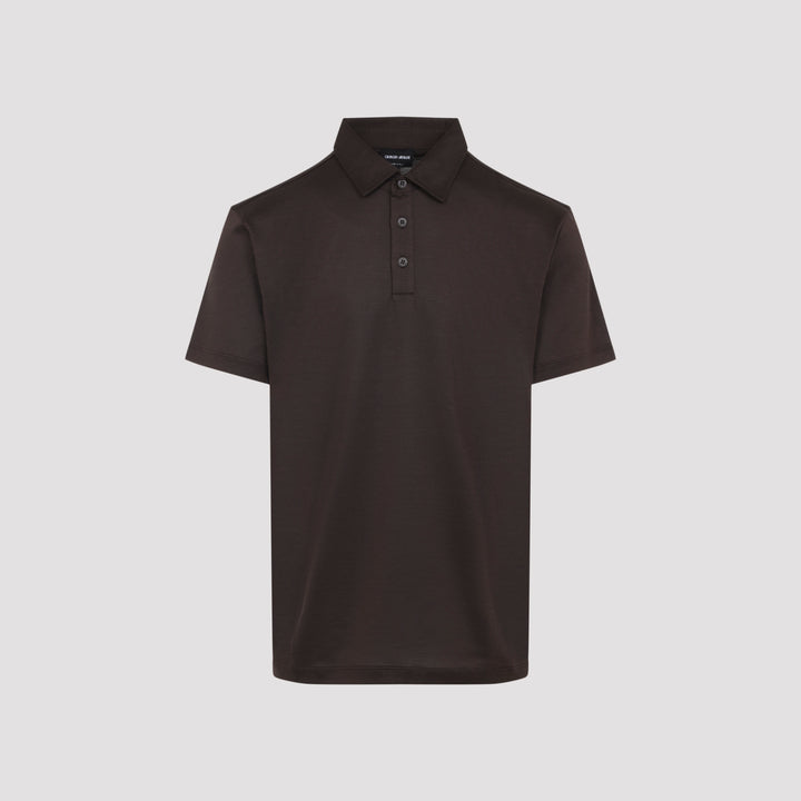 Giorgio Armani Polo - Brown | e4c34b0a2bd61d62543c9499f44953e4a63959ce