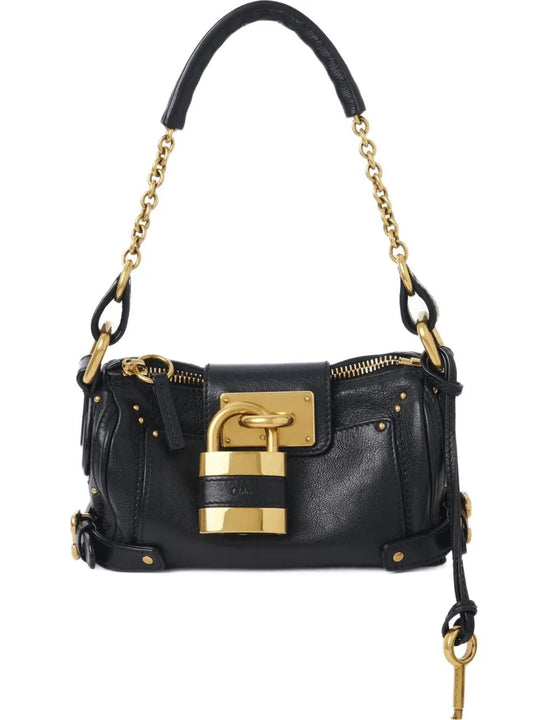 Small Paddington Chain ??Bag In Grained Leather