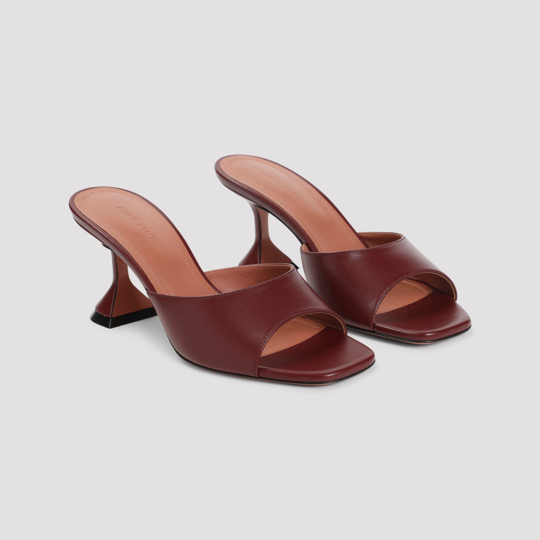 Amina Muaddi Sandals - Red | 7871eee9716e2a15e48315f2ce449ce61521c9af