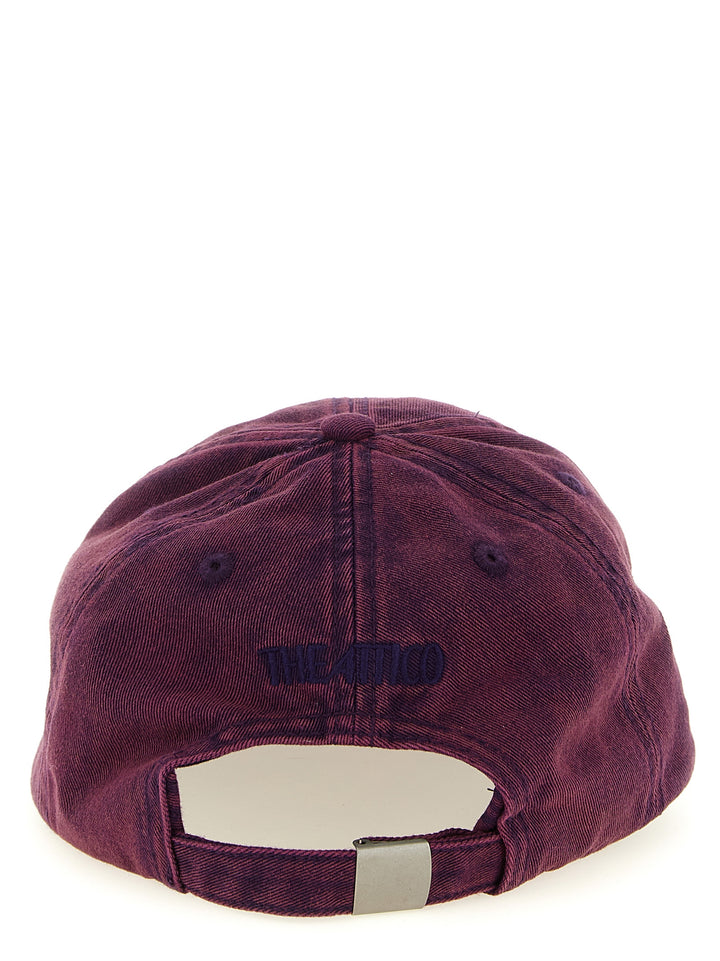 The Attico Canvas Cap Hats - Purple | 1f82f64ab241aad709d1b18f38e1d9b7ce577bce