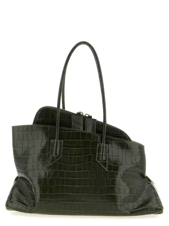 The Attico La Passeggiata Medium Shoulder Bags - Green | c522a53c023dee4cf81fb0748d2fe6e1ad1f100b