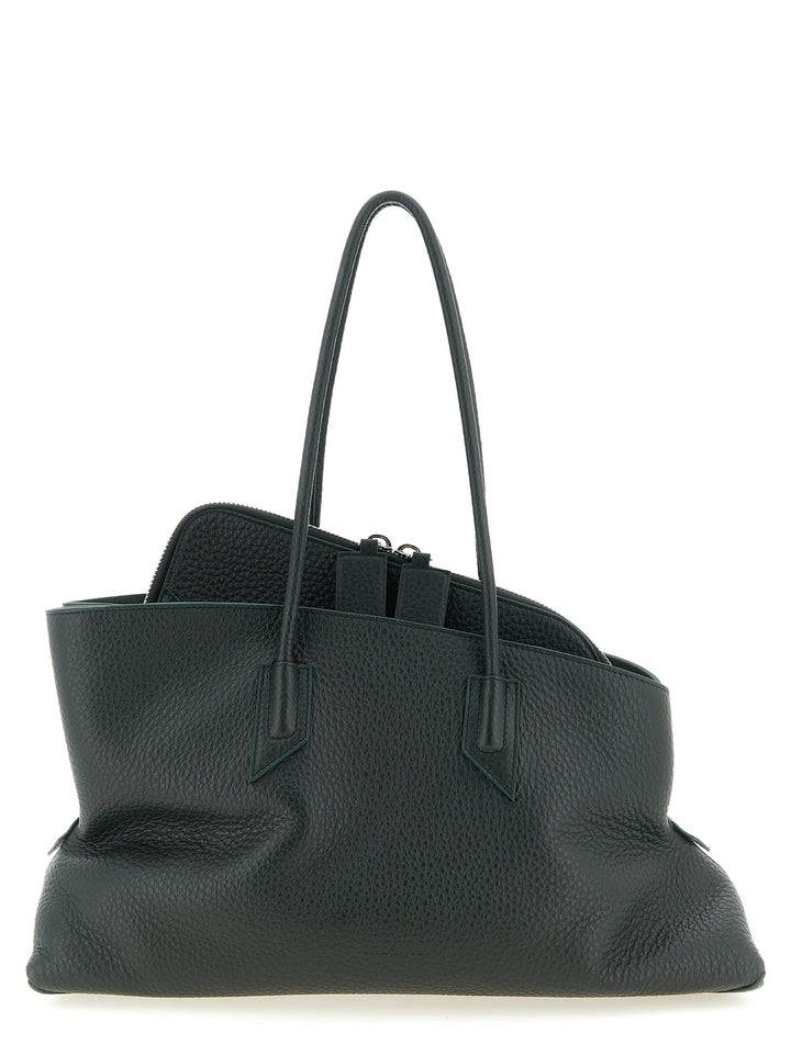 The Attico La Passeggiata Medium Shoulder Bags - Green | 66c1beb093e9a9a1f48b62f7c819e952326fb30e