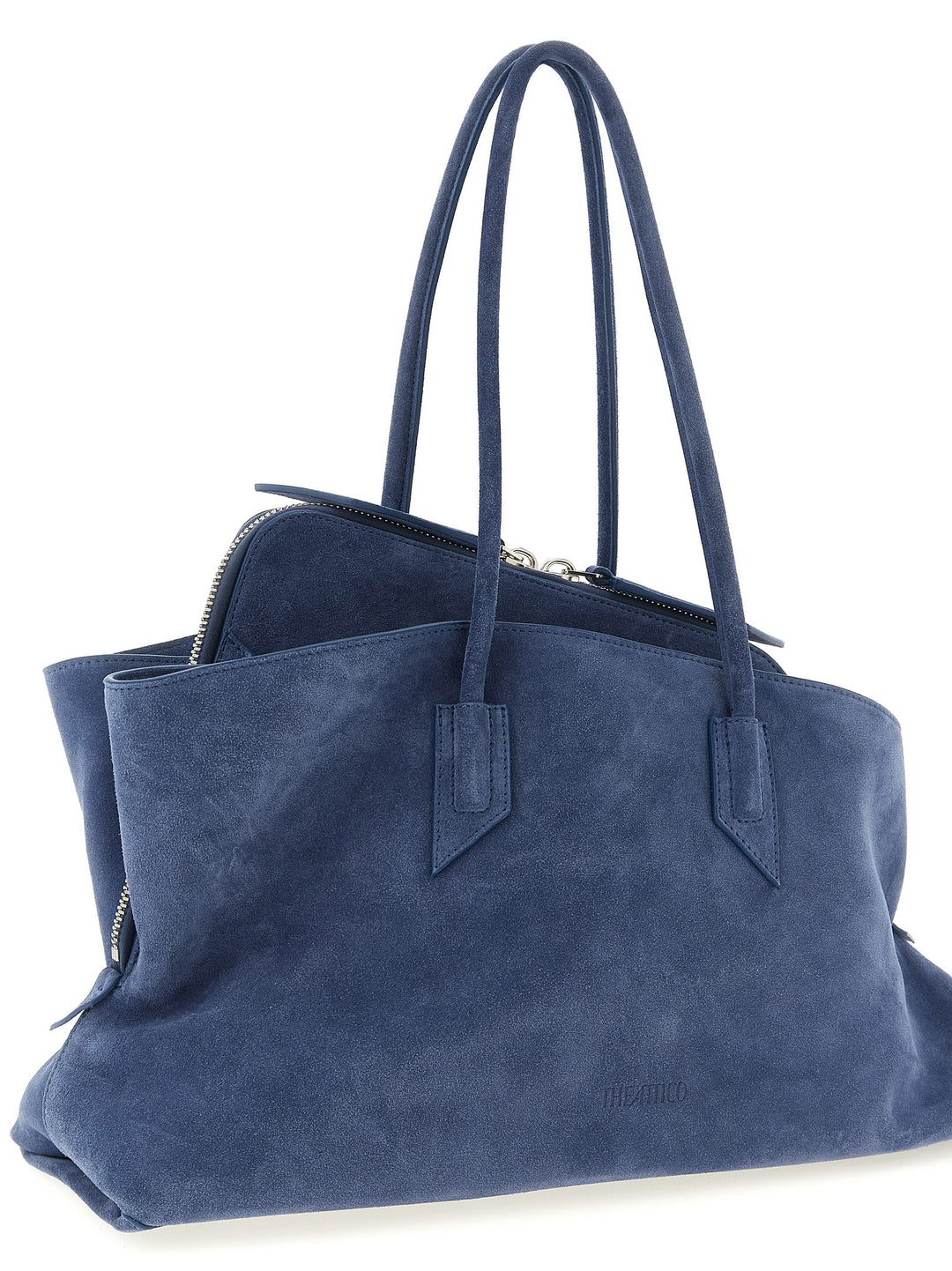 The Attico La Passeggiata Medium Shoulder Bags - Blue | 698964e6cb2d019686f7aa56447894dde438e38c