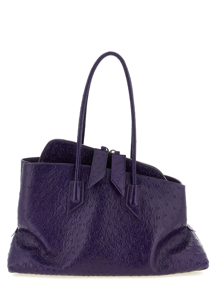 The Attico La Passeggiata Medium Shoulder Bags - Purple | b7dea00cceb46ad23906c8eae5e31a1fe321ab09