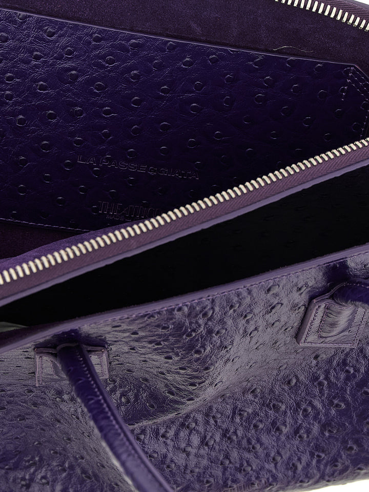 The Attico La Passeggiata Medium Shoulder Bags - Purple | 61b61eca4de1c2d7c9c4f3cf1e64dcd5032816a2