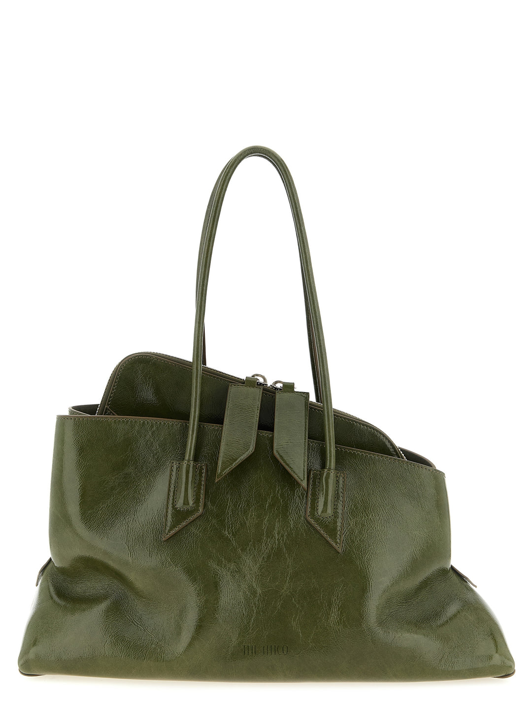 The Attico La Passeggiata Medium Shoulder Bags - Green | 97bb4d0f059d33b45ab4478a1e450d59114f5198