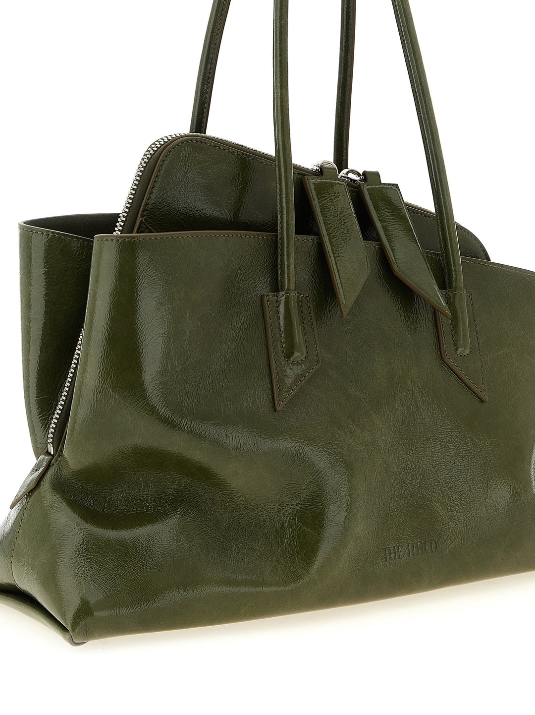 The Attico La Passeggiata Medium Shoulder Bags - Green | ed72de5de4e915961703996453d9d0911fd1d7f6