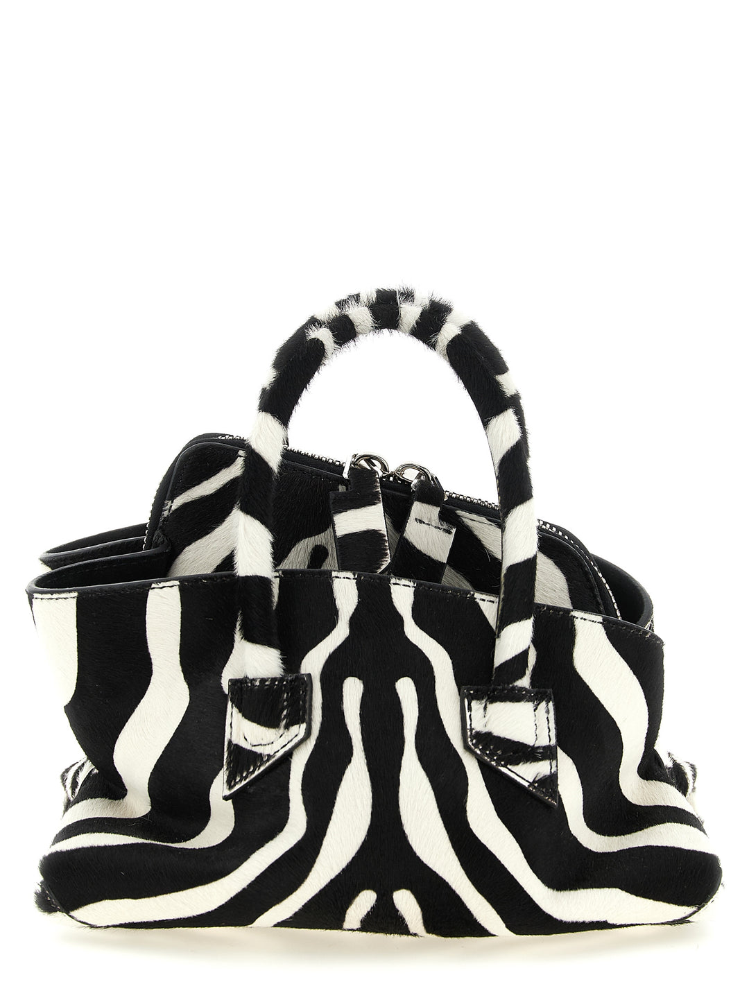 The Attico La Passeggiata Mini Hand Bags - White/Black | 73b4c3fa9cd838350e5a87b6b94df550a7164c2f