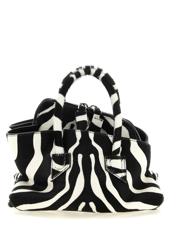 The Attico La Passeggiata Mini Hand Bags - White/Black | 73b4c3fa9cd838350e5a87b6b94df550a7164c2f