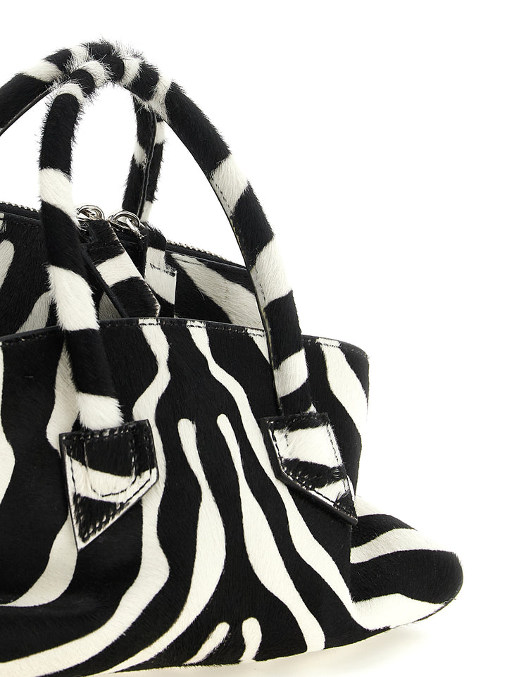 The Attico La Passeggiata Mini Hand Bags - White/Black | ee216d439d08d810b737e004f8b6a39d90aff8bc