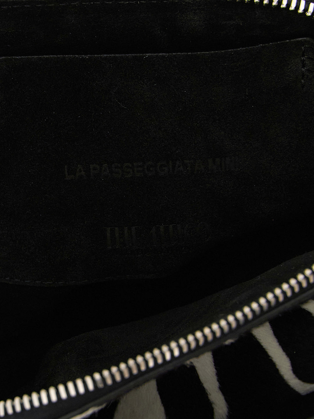 The Attico La Passeggiata Mini Hand Bags - White/Black | fe1427d73946b4afe0470d0423dd92af0161f1c0