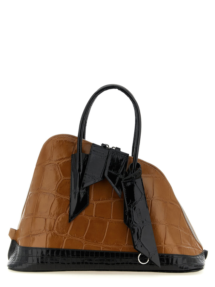 The Attico La Sant Ambroeus Hand Bags - Brown | 167002a9491133582bad4ae2044c9ac0a5b4e0ea