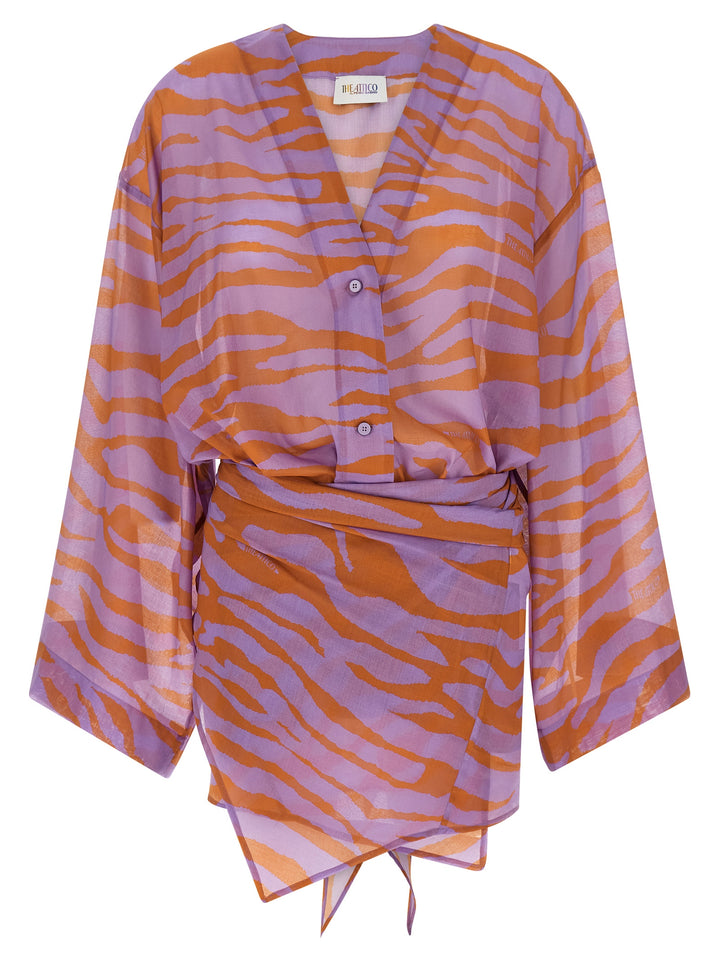 The Attico Il Primo Bagno Dresses - Purple | 182de526228686a23e55859a813bde83b07d290e