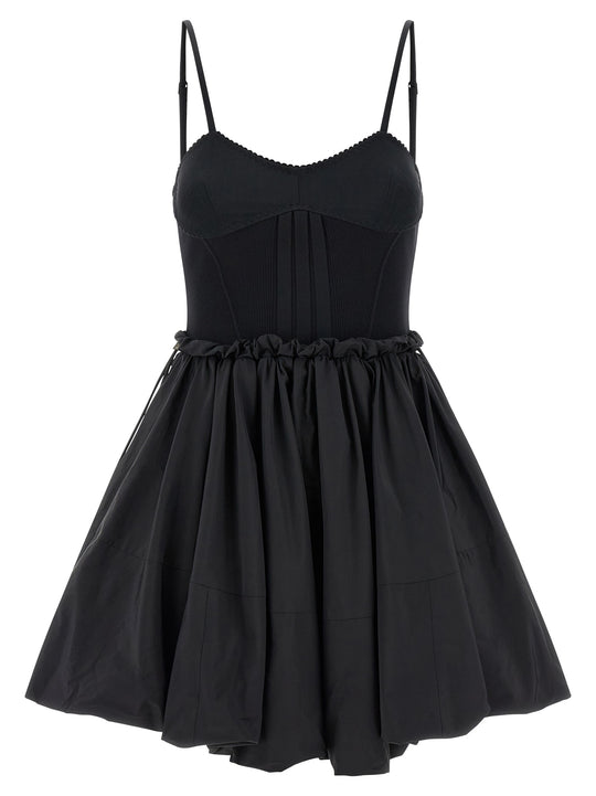 Taffeta Dress Dresses Black