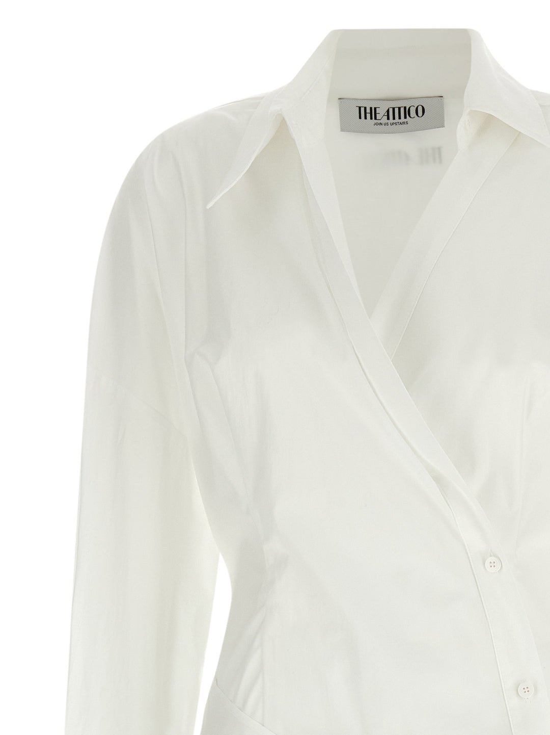 The Attico Chemisier Dress Dresses - White | 212b2d310a864f2edc5ec2ef0a9d79e5191a8aca