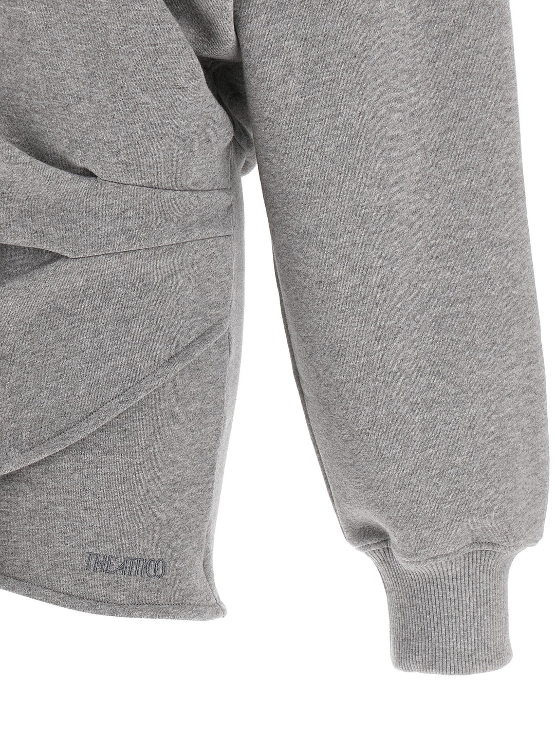 The Attico Hooded Dress Dresses - Gray | 0cb6fe00015fe2ad64367bdca1b452d09f574302