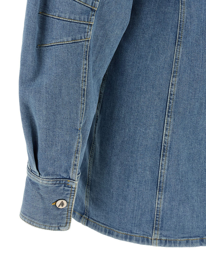 The Attico Denim Dress Dresses - Blue | ff75363b61b4b34baaefb4bc1aea961d82b236e2