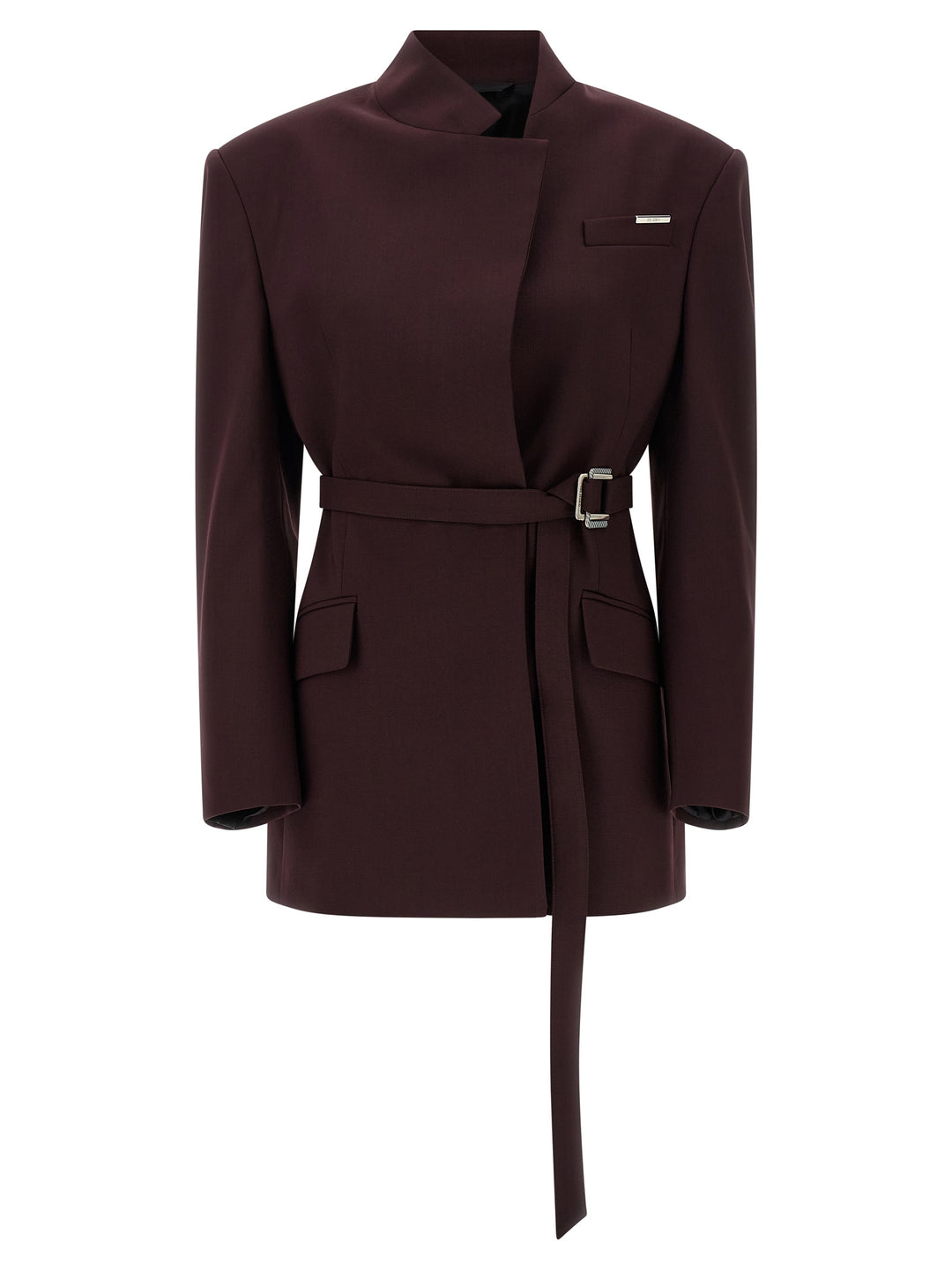 The Attico Maxi Shoulder Strap Blazer BlazerS - Purple | 0c5fc0af9ec6d3f0b7077df14cdd96a88ed54f16