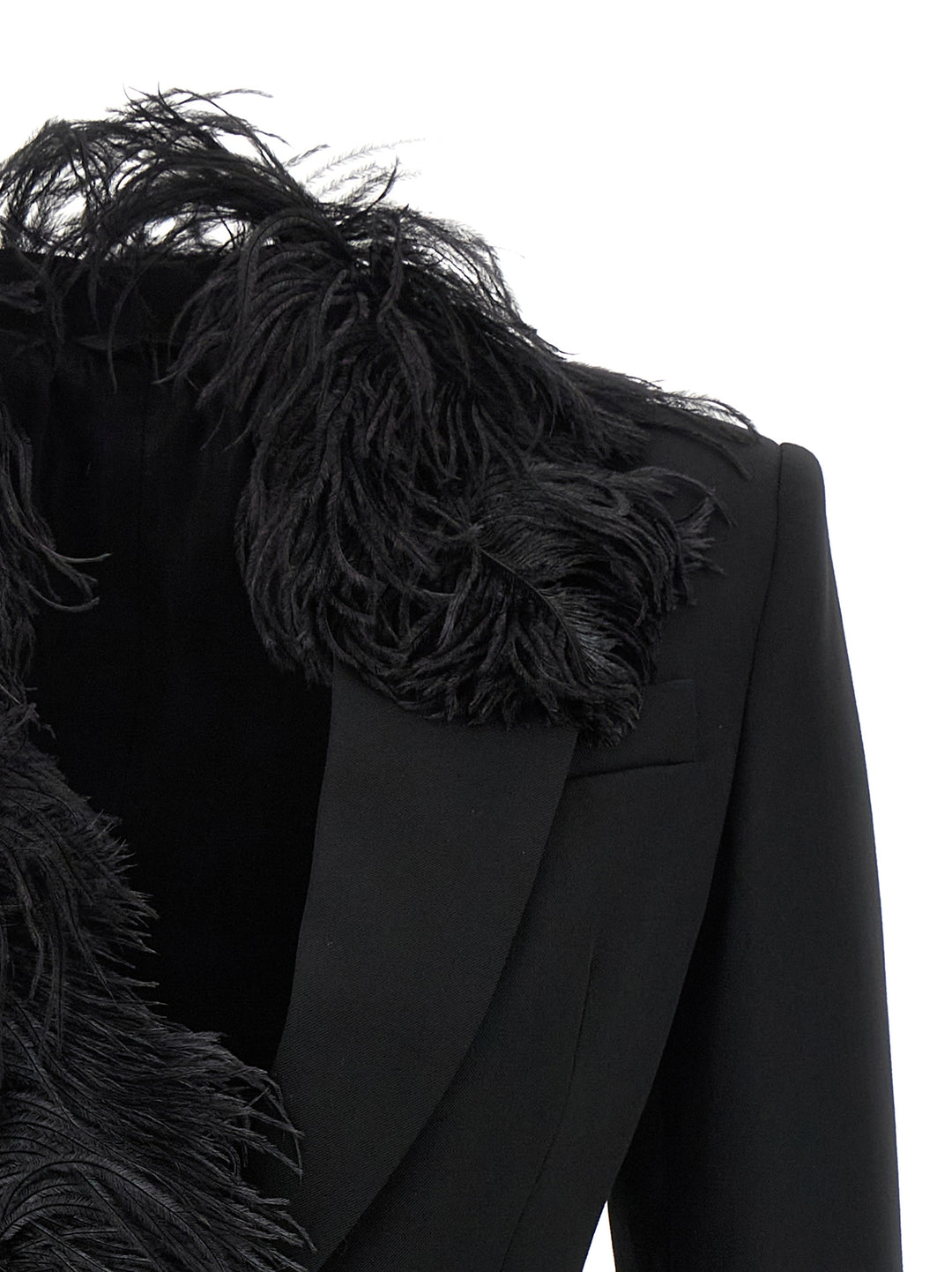 The Attico Feather Blazer BlazerS - Black | 3c0bbfad7e173c84e647231bb112d06fb540a4c8