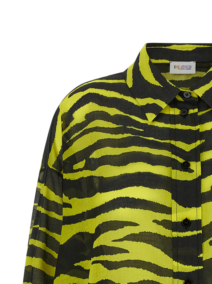 The Attico Il Primo Bagno Shirt and Blouse - Yellow | dac37a67ea41479e60b5b368ff52a61a0578695c