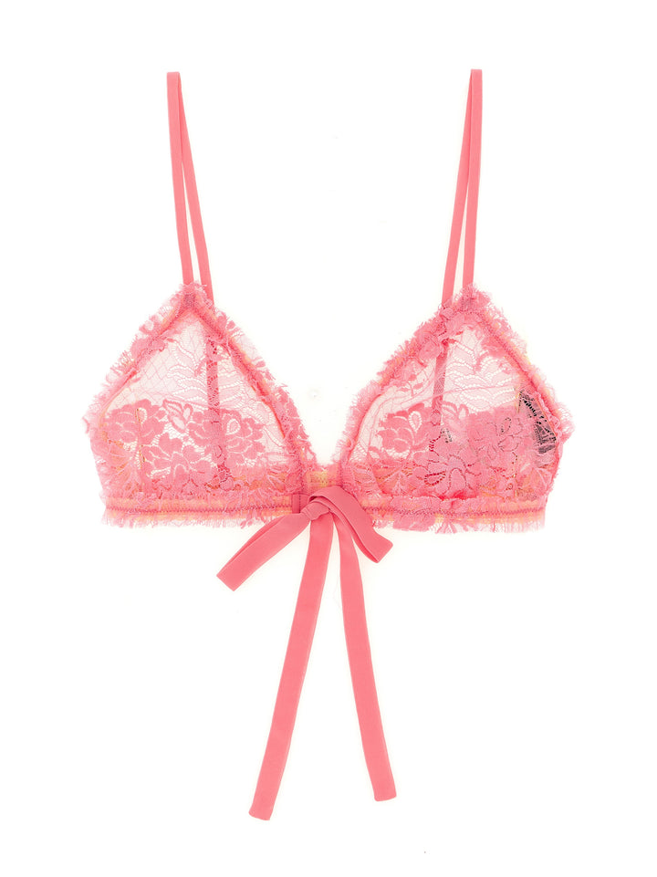 The Attico Lace Bra INTIMO - Pink | 28dabb3231d2093f8ab531aa654b3fd44495c159
