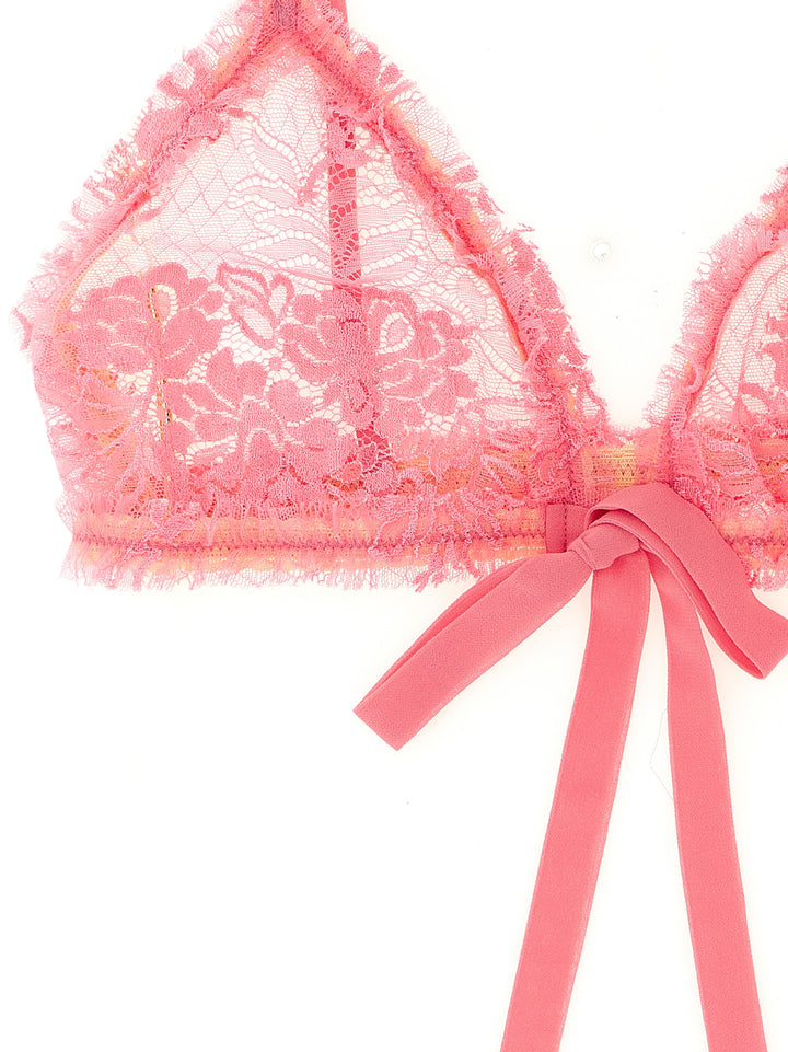 The Attico Lace Bra INTIMO - Pink | 2cc3f88923c20c48735543a2252cdce5242d42e3