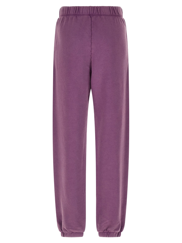 The Attico Logo Embroidery Joggers Pants - Purple | 239be05df976c96ca2ba4a03ebc100c12e65c34c
