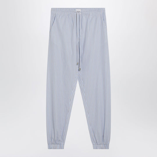 Light Blue/White Striped Trousers